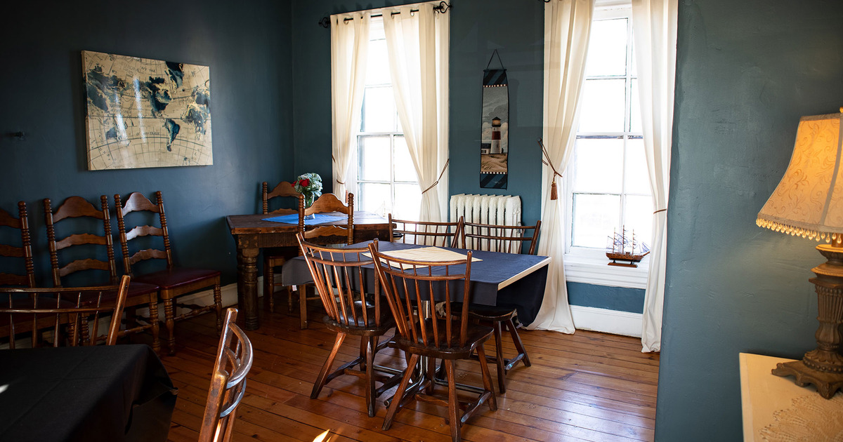 Tables ready for guests