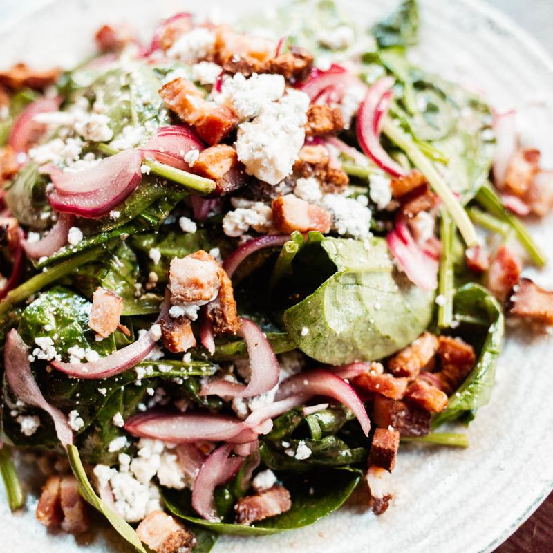 Spinach & Bacon Salad photo