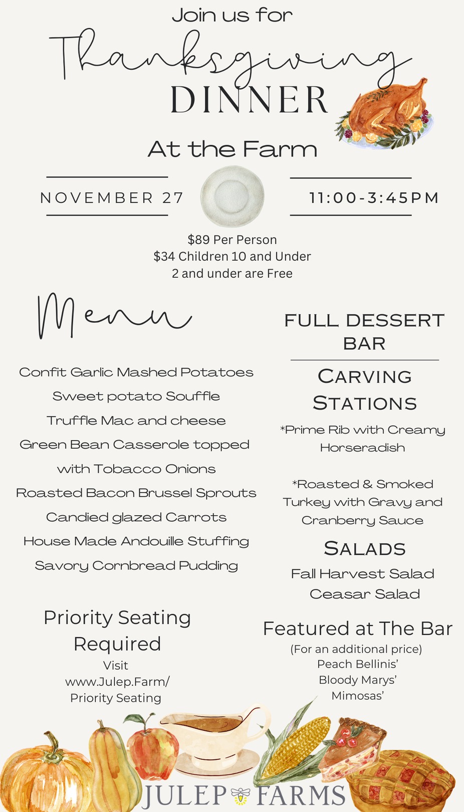 Thanksgiving 2025 event photo