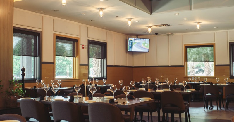 Interior, seating area