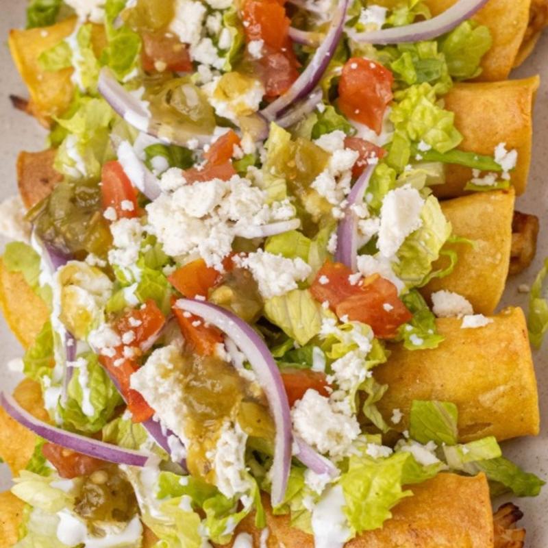 menu item 28 of 38, 5 Flautas