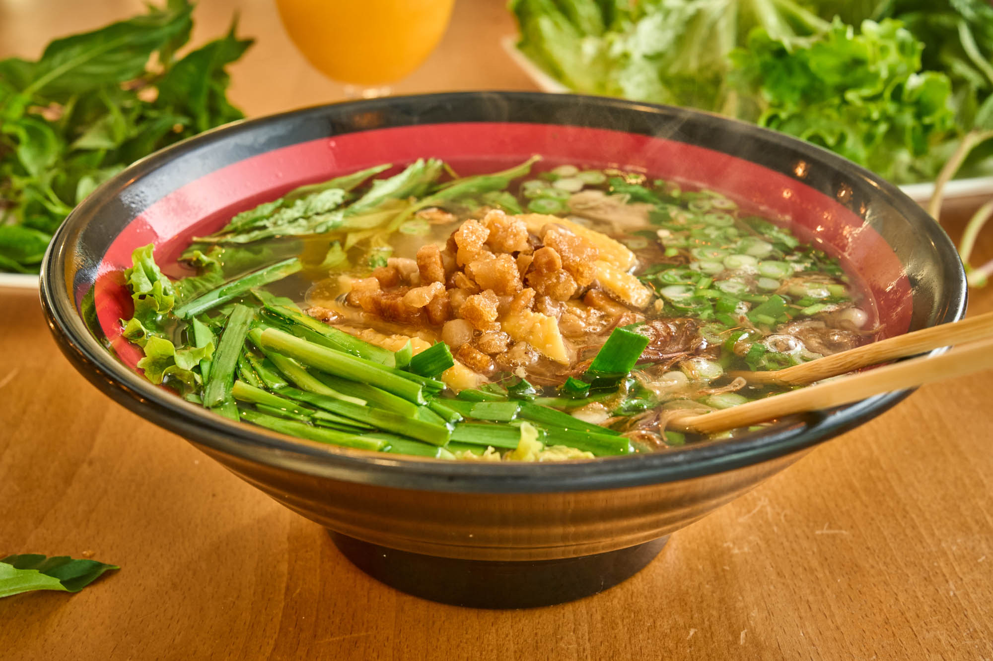 Dark & White Meat noddle soup