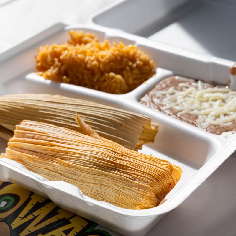 menu item 14 of 15, Tamal