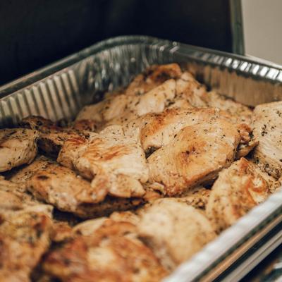 Baked chicken.