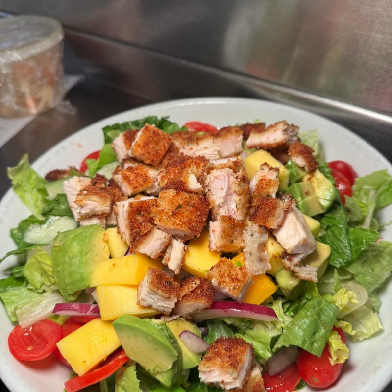 menu item 35 of 36, Grilled Chicken Mango Salad*