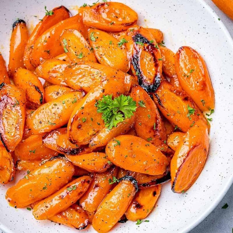 Glazed Roasted Carrots (gf) photo