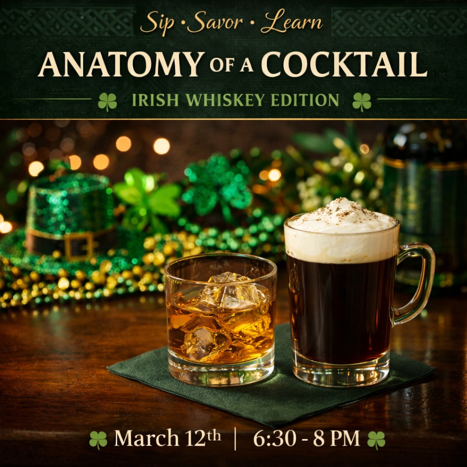 Anatomy of a Cocktail: Irish Whiskey event photo