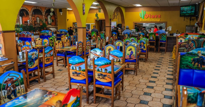 Interior, main seating area