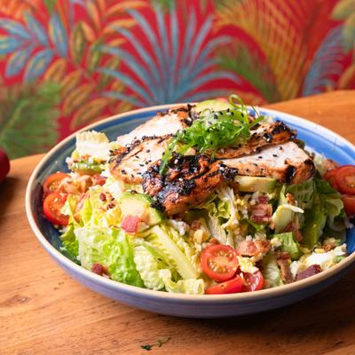 Grilled Chicken Cobb Salad.