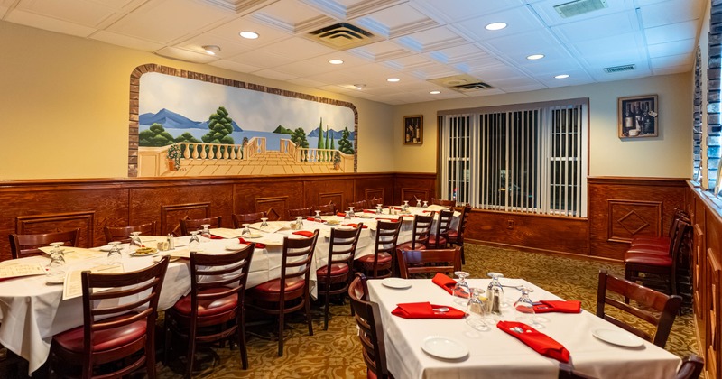 Dining tables for multiple people