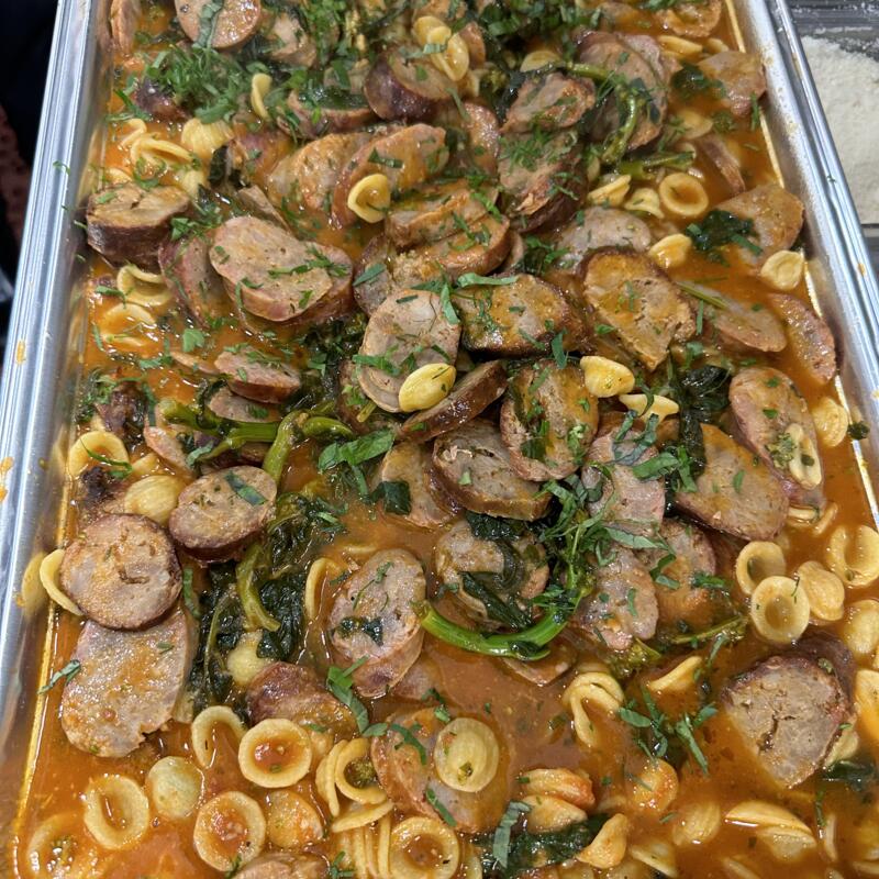 Pasta with Broccoli Rabe & Sausage photo