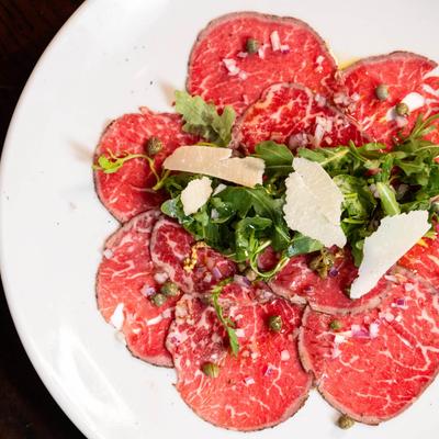 Beef Carpaccio.