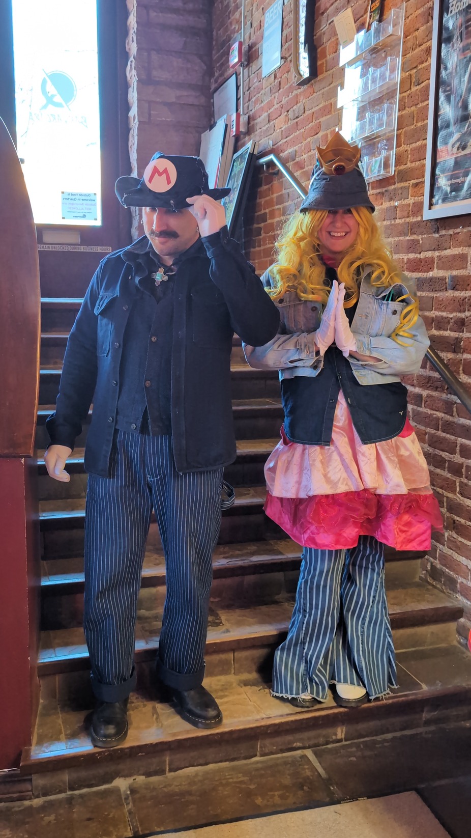 Dress Up Downtown Denim Day Costume Crawl event photo