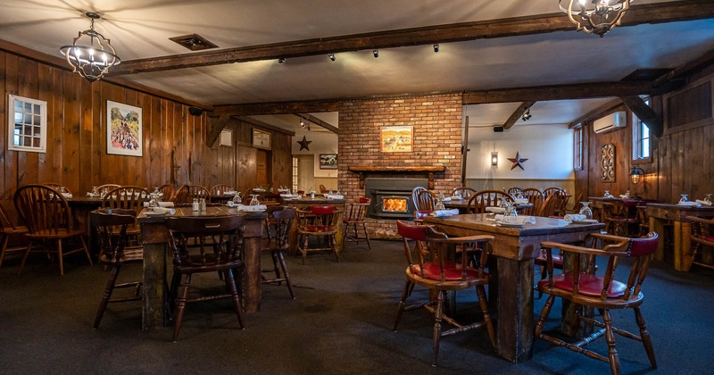 Interior, main dining area
