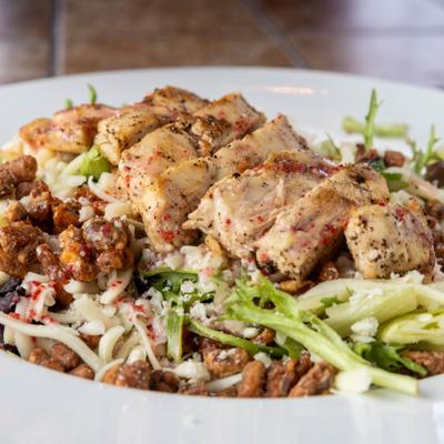 Raspberry Pecan Chicken Salad.