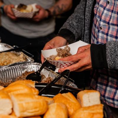 cheesesteak catering in Columbus, Ohio.