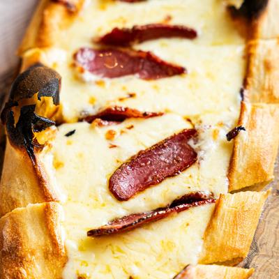 pide with pastrami.