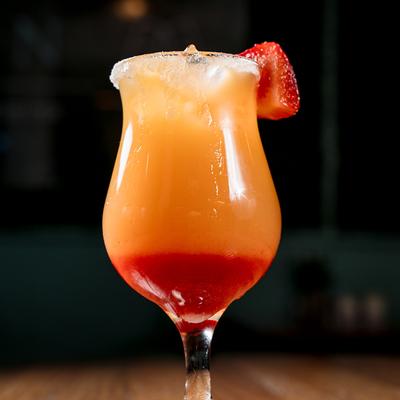 Brunch and sunset mocktail.