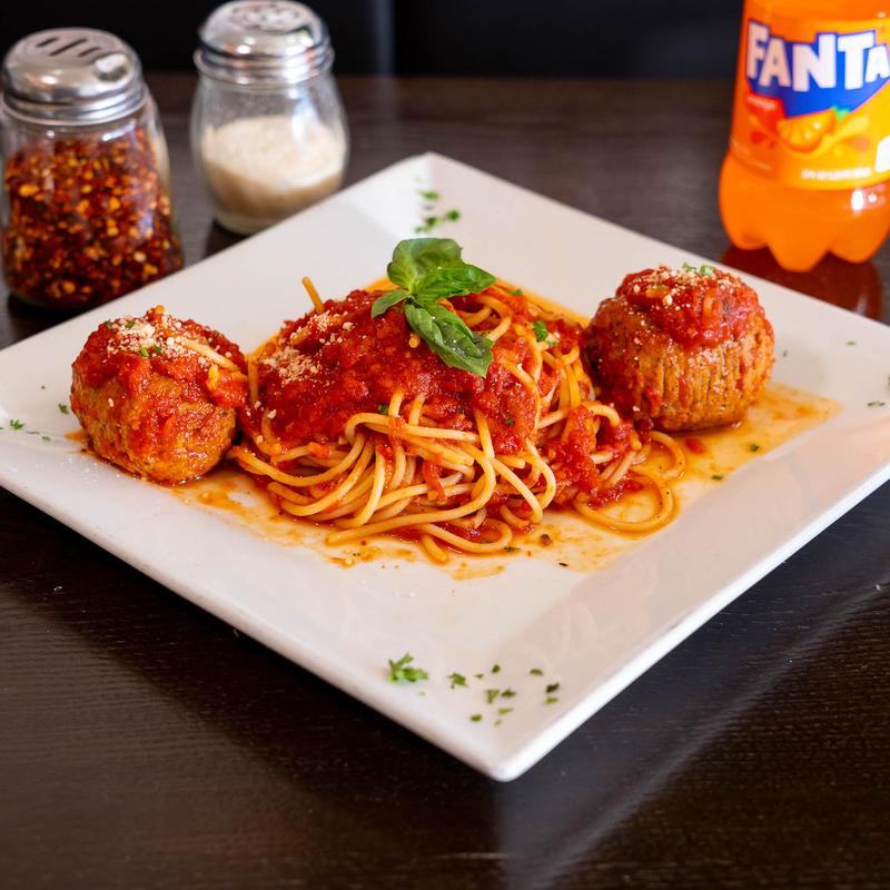 menu item 12 of 18, Pasta w/ Two Meatballs