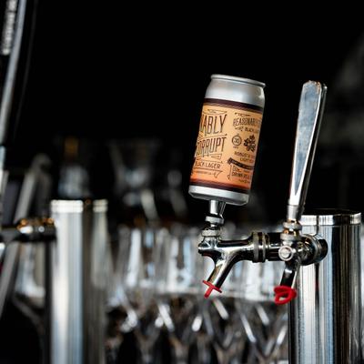 Bar taps, close-up