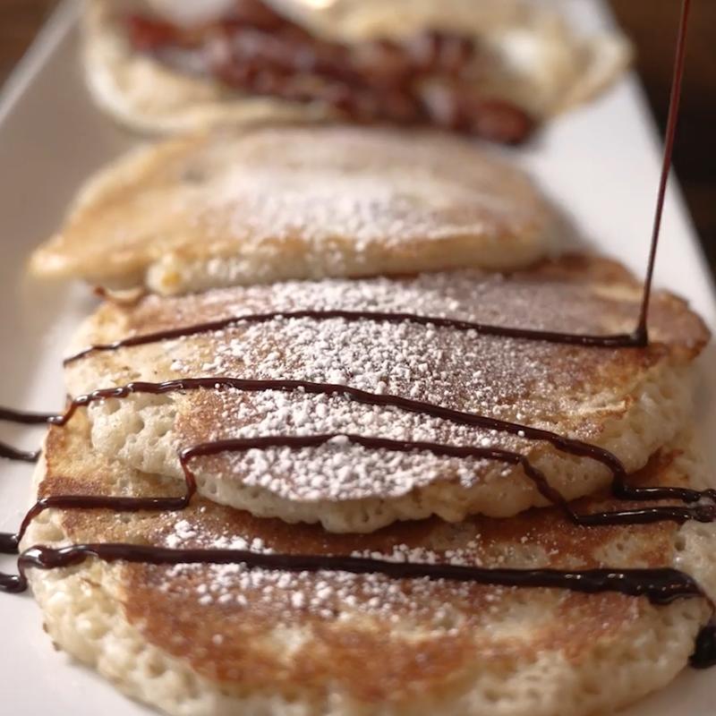 menu item 9 of 18, PANCAKES