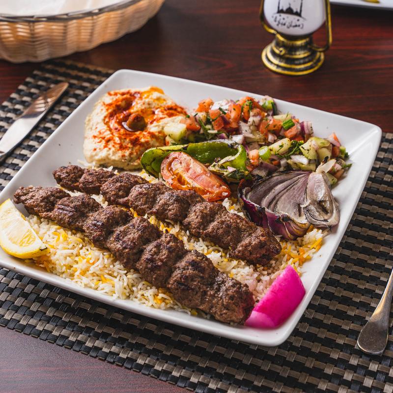 Lamb Kabob Platter photo
