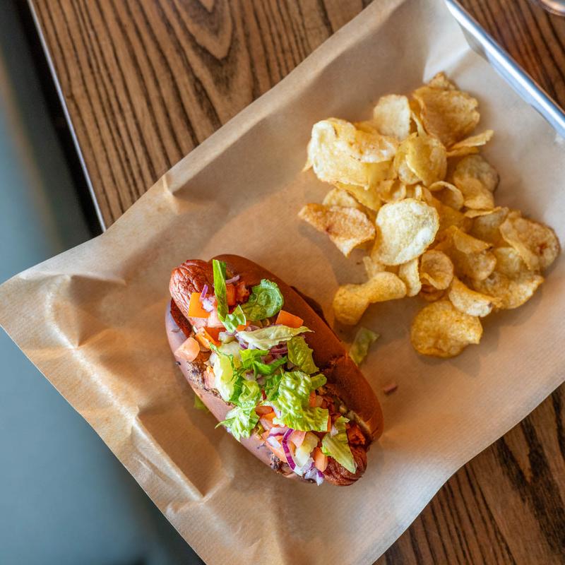 menu item 21 of 28, Spicy Hot Dog