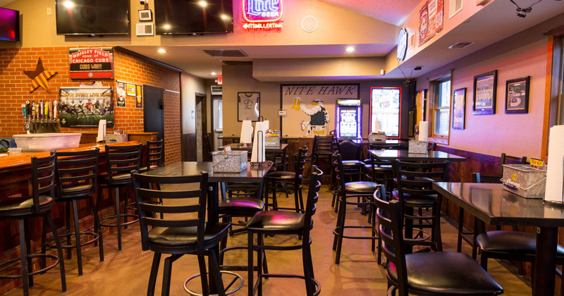 Interior, seating area