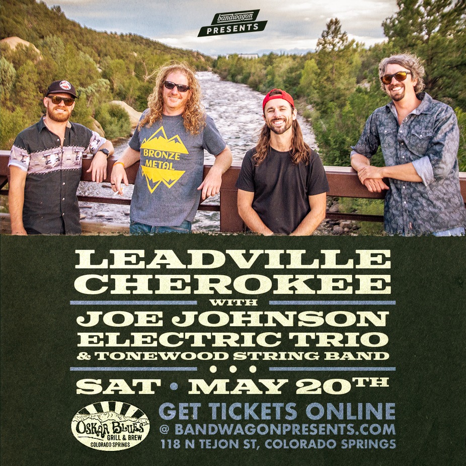 Leadville Cherokee with Joe Johnson Trio + Tonewood String Band event photo