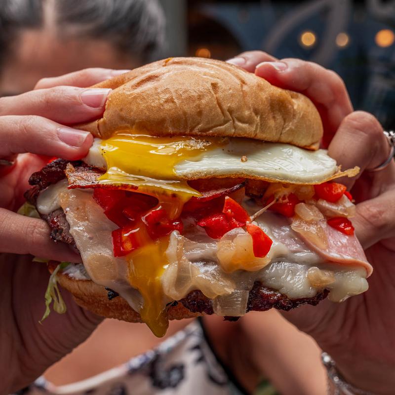 Sunny Side Up Burger photo
