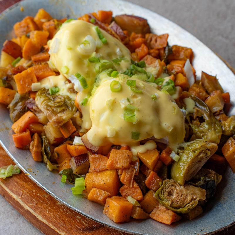 Harvest Benedict Skillet* photo