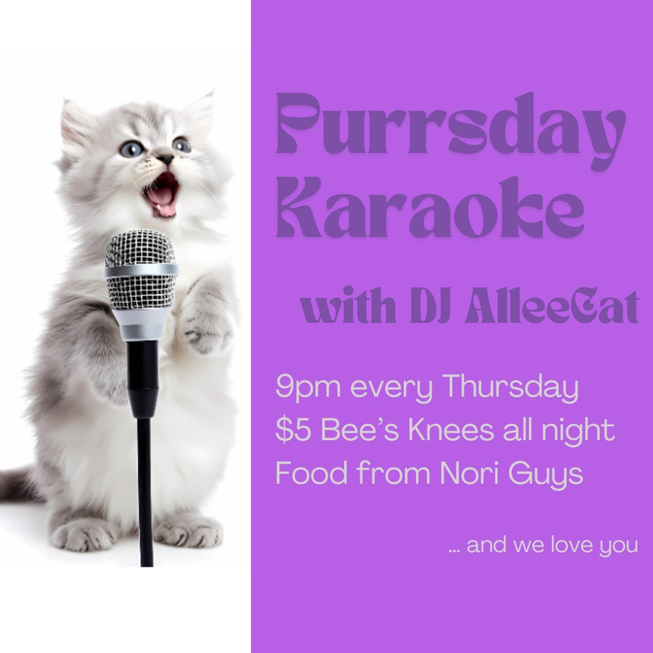 Purrsday Karaoke! event photo