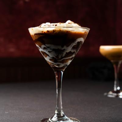 Chocolate Martini.