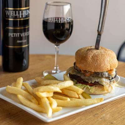 Big Richards Wagyu Burger.