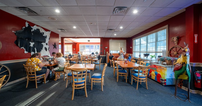Interior dining area