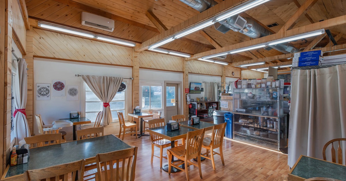 Interior, dining area