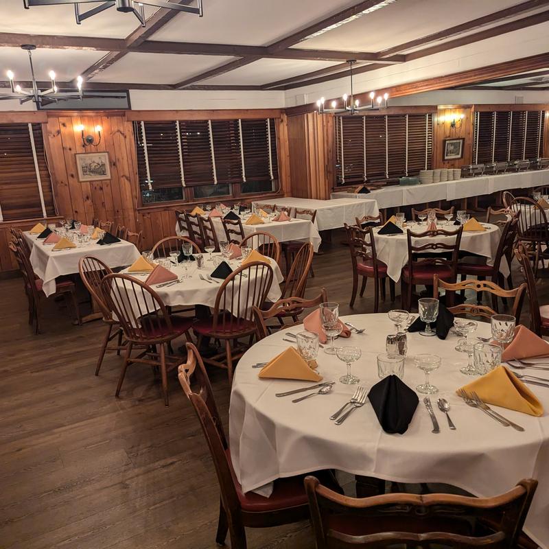 Restaurant dining area