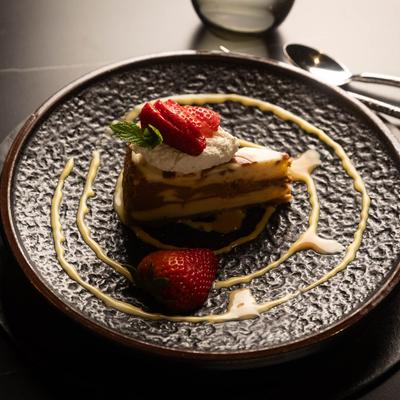 Salted Caramel Cheesecake.