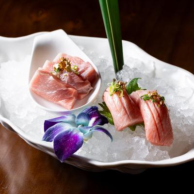 Tuna sashimi.