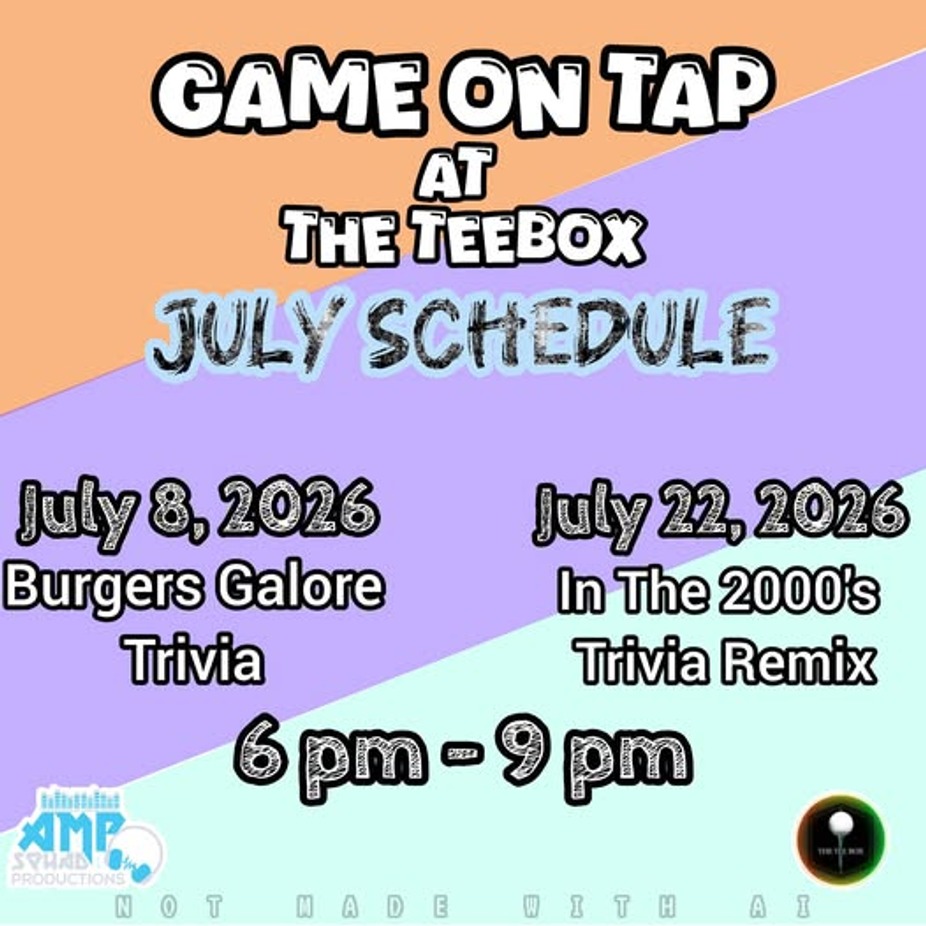 GAME ON TAP @ THE TEE BOX event photo