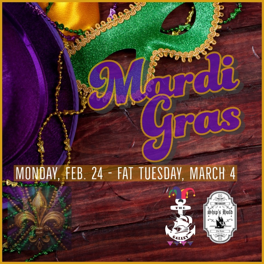 Mardi Gras Week at The Galley & The Ship’s Hold! event photo