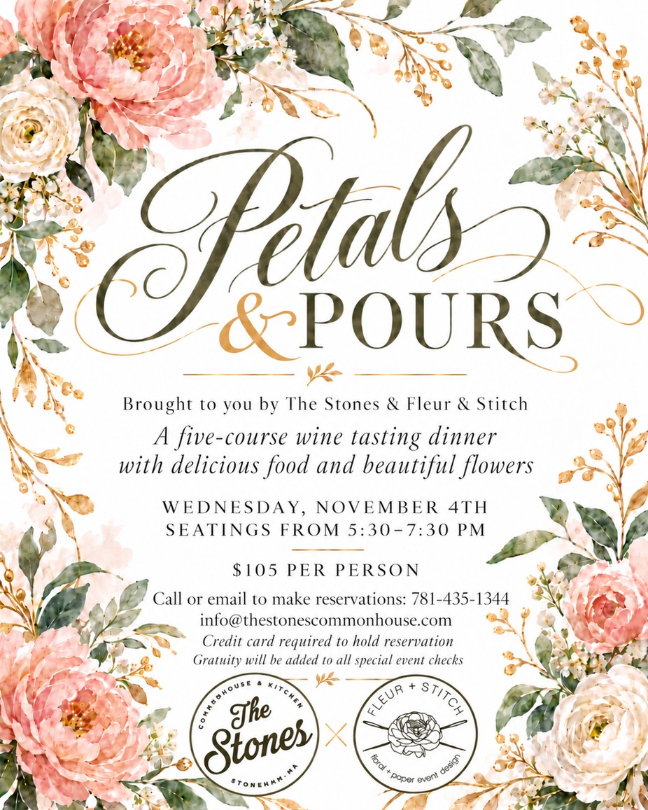 Petals &  Pours - Wine Tasting Dinner event photo