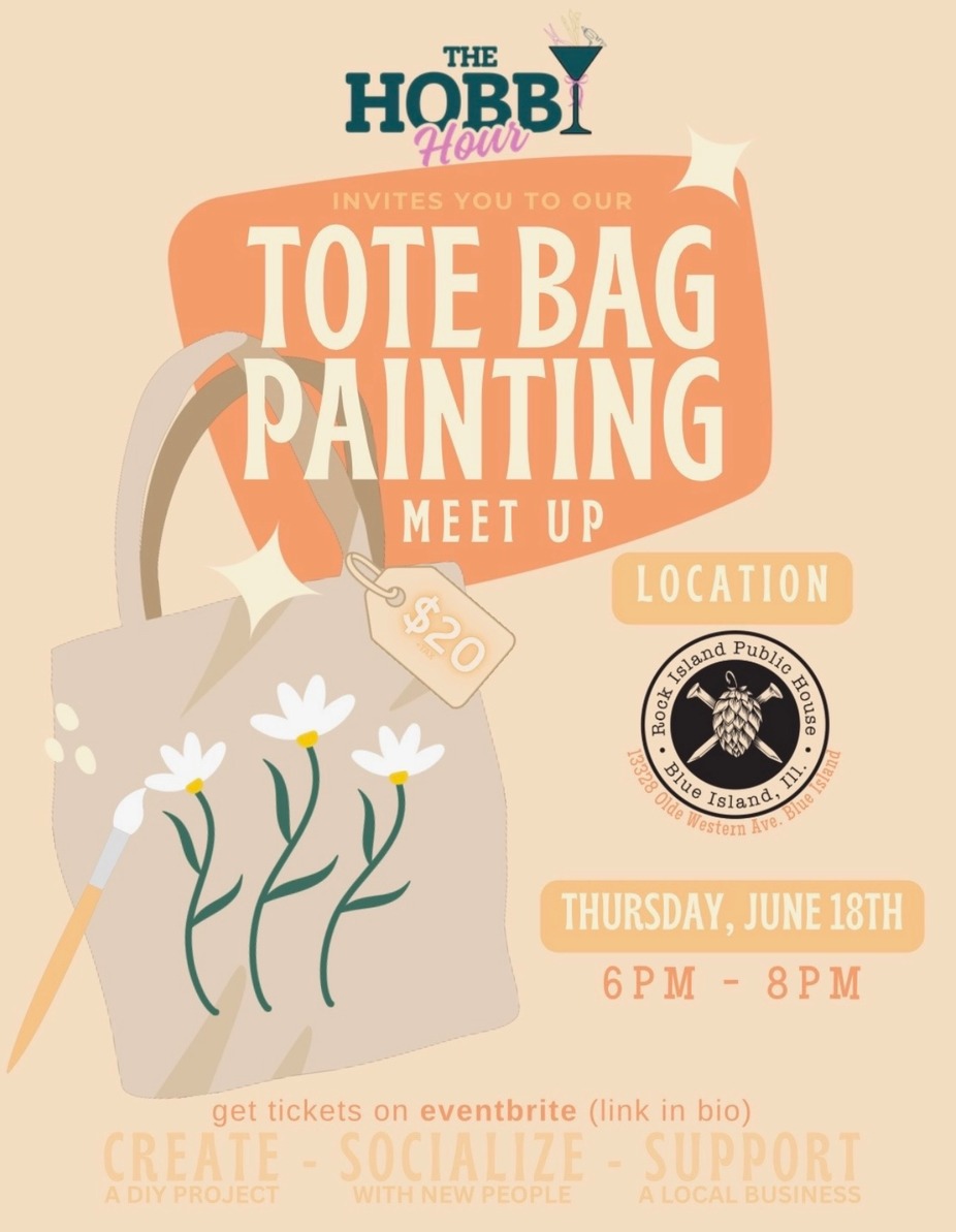Tote Bag Painting meet-up! event photo