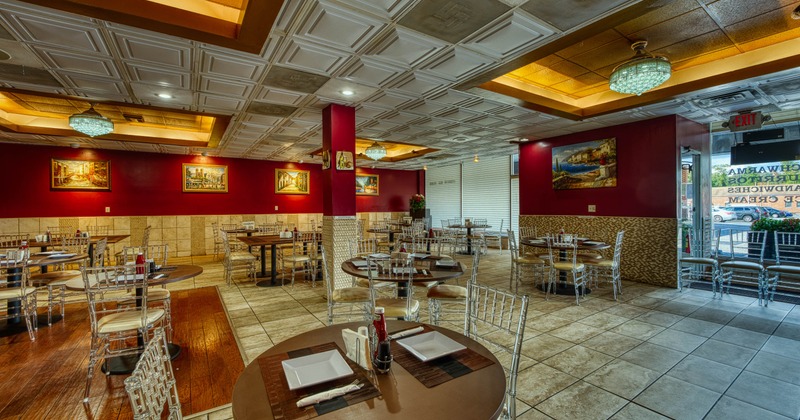 Interior, main dining area