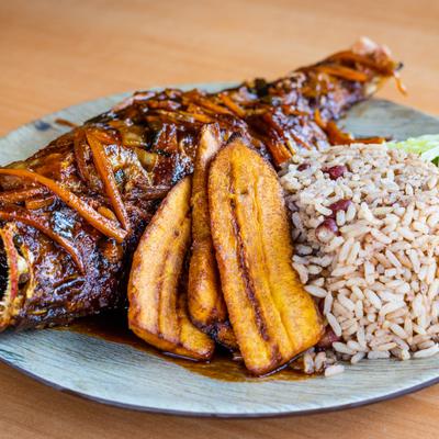 Brown Stew Red Snapper