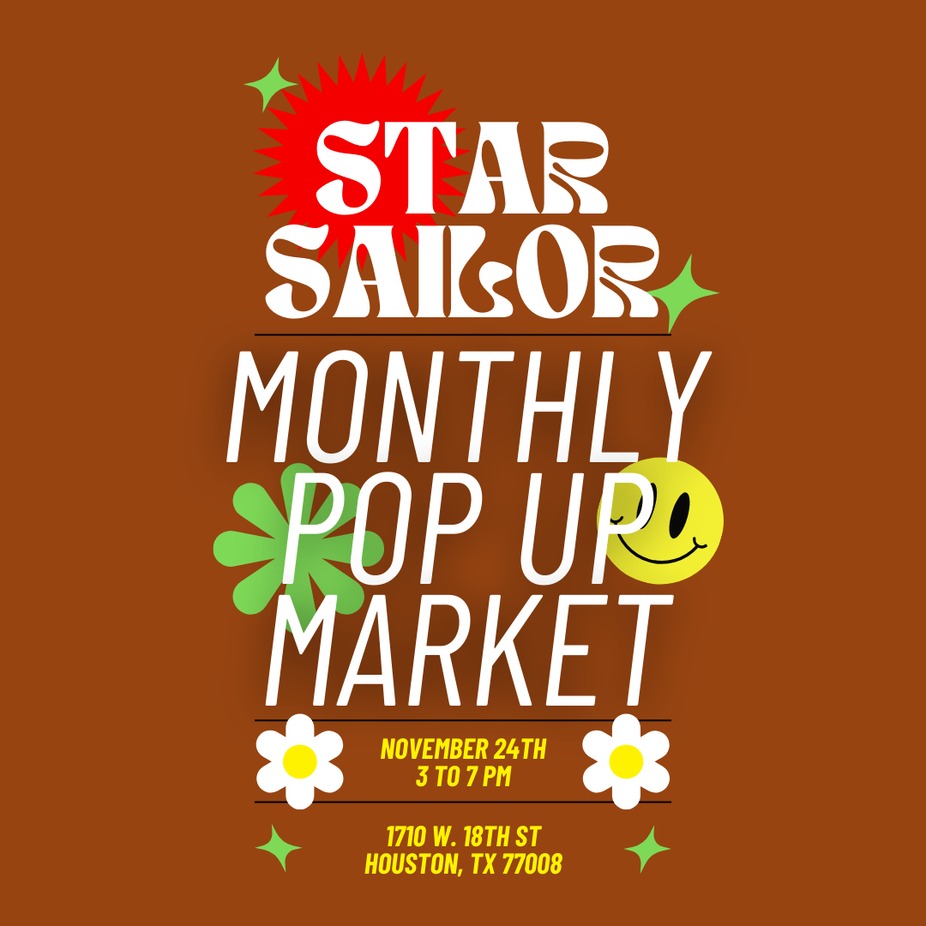 Pop Up Market at Star Sailor! event photo