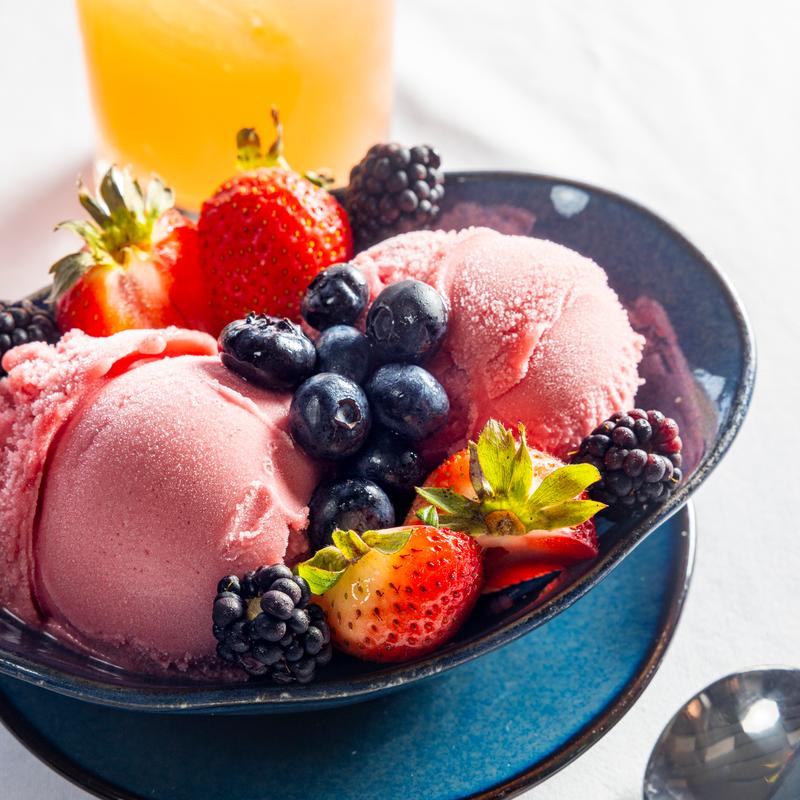 Raspberry Sorbet Bowl photo