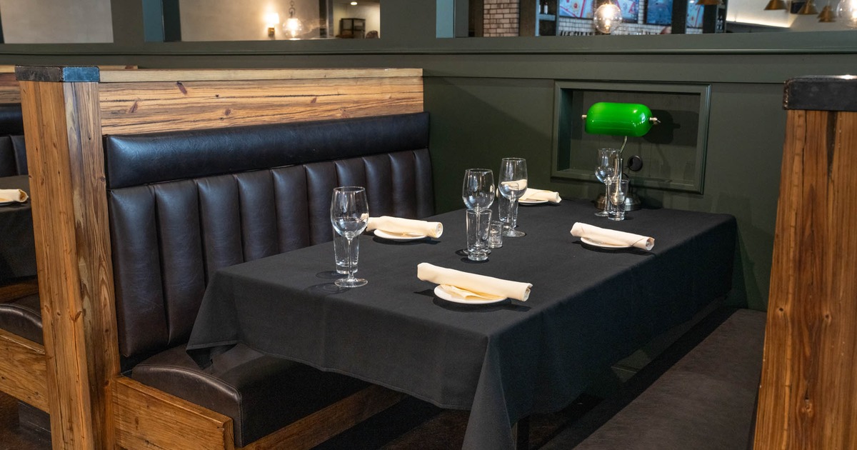 Interior dining area