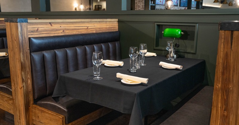 Interior dining area