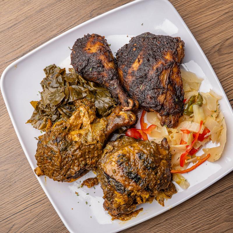 menu item 1 of 8, Island Sampler